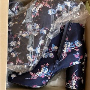 COPY - Blue floral boots